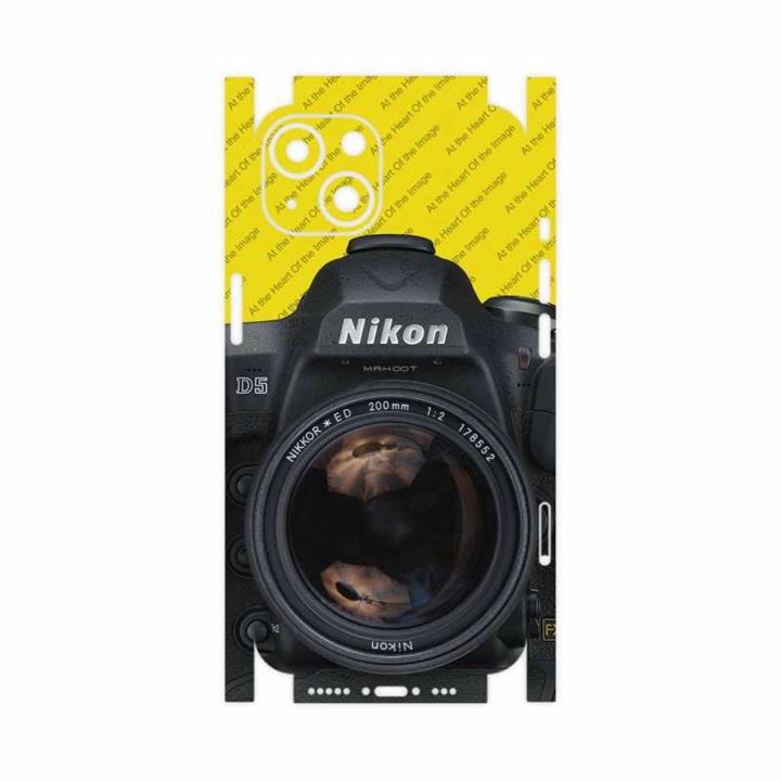 برچسب پوششی ماهوت مدل Nikon-Logo-FullSkin مناسب برای گوشی موبایل اپل iPhone 13 MAHOOT Nikon-Logo-FullSkin Cover Sticker for Apple iPhone 13